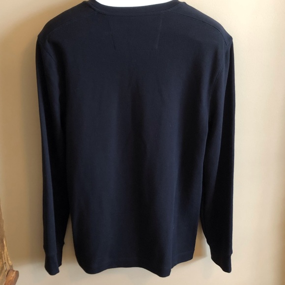 Banana Republic Size L Long Sleeve Black Shirt - Picture 5 of 6